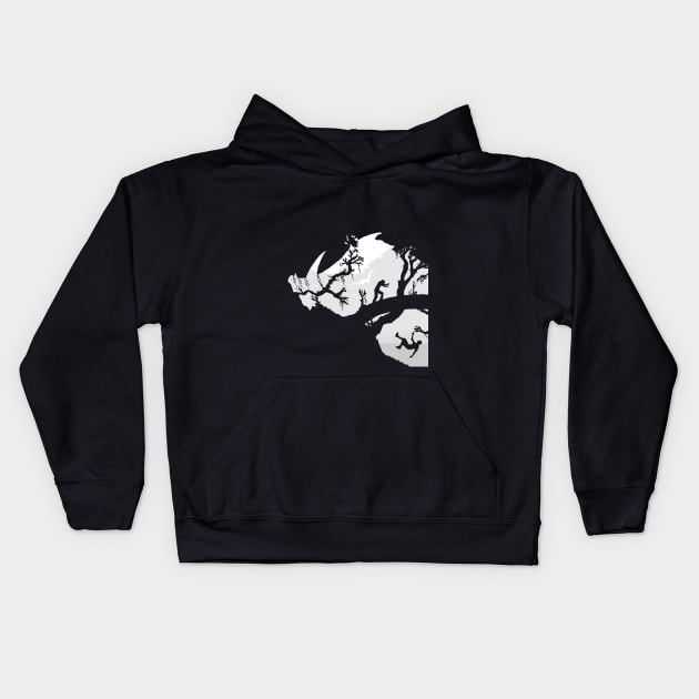 The Singing Bone (Textless v2) Kids Hoodie by Avengedqrow